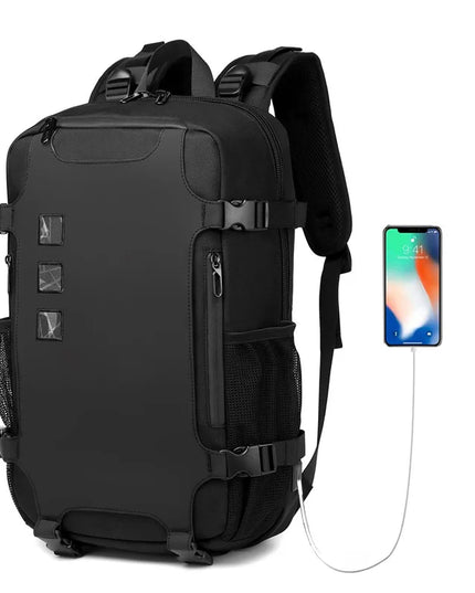 Laptop Rucksack 16 Zoll wasserdicht – OZUKO Herren Rucksack