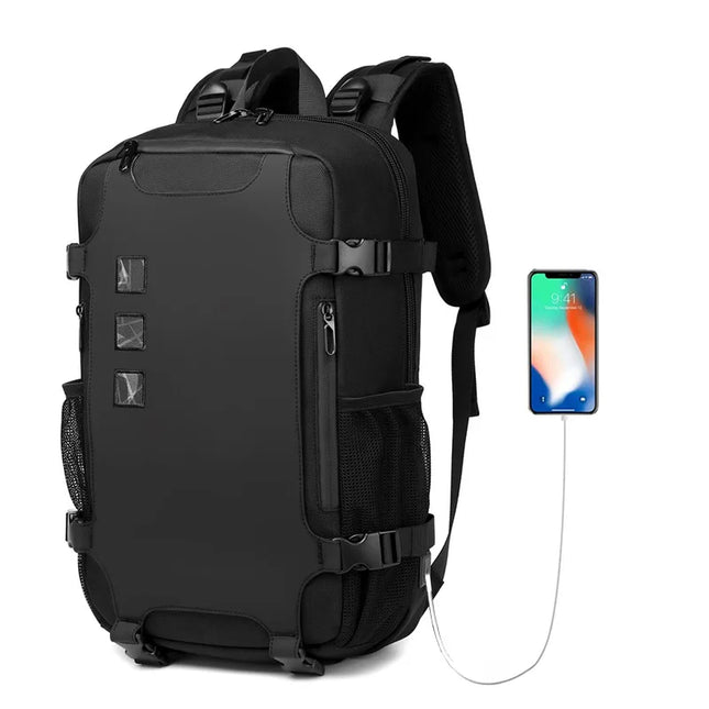 Laptop Rucksack 16 Zoll wasserdicht – OZUKO Herren Rucksack
