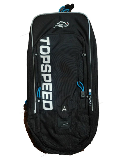 Outdoor-Rucksack neongruen Trinkblase