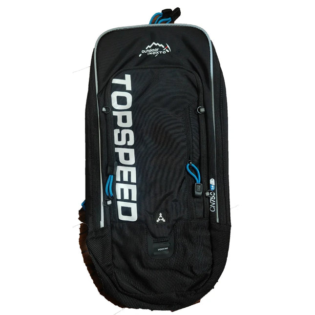 Outdoor-Rucksack neongruen Trinkblase