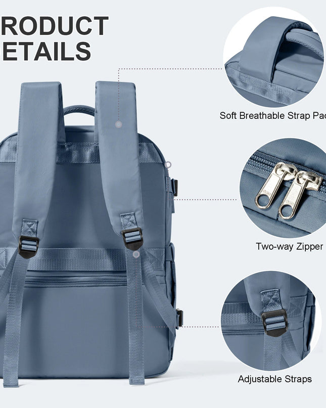 Grosser Damen Reise-Rucksack mit Trolley