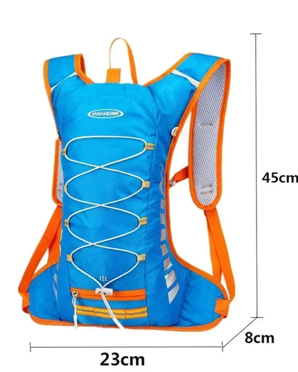 Fahrrad-Rucksack 20L Trinkblase Helmhalter