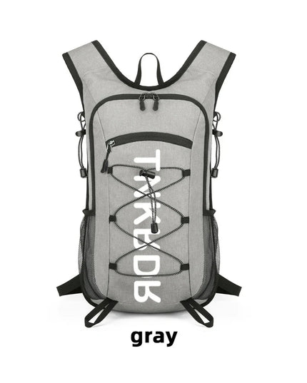 Fahrrad Tactical-Rucksack Trinkblase schwarz