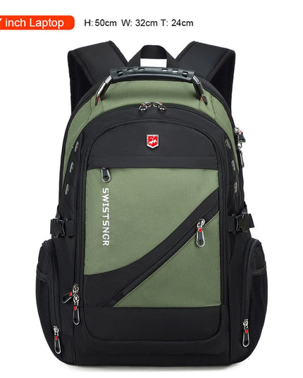 Rucksack 17 Zoll mit Zahlenschloss