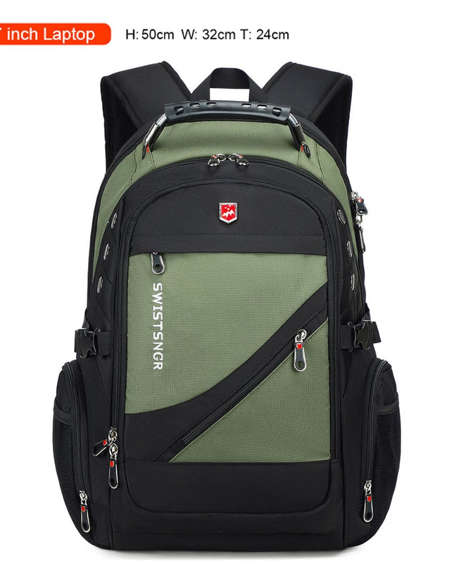 Rucksack 17 Zoll mit Zahlenschloss