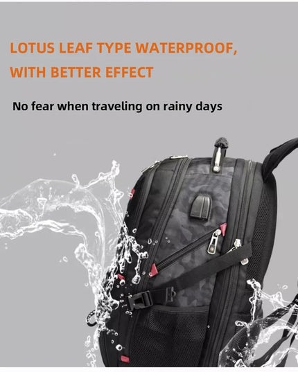 Swiss Camo-Rucksack 17 Zoll robust