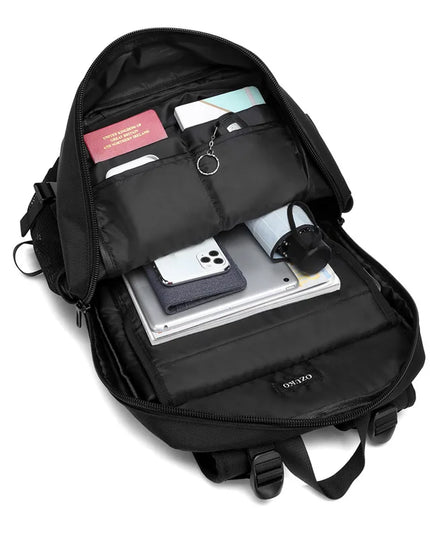 Laptop Rucksack 16 Zoll wasserdicht – OZUKO Herren Rucksack