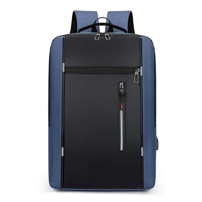 Weisser Business-Rucksack mit USB