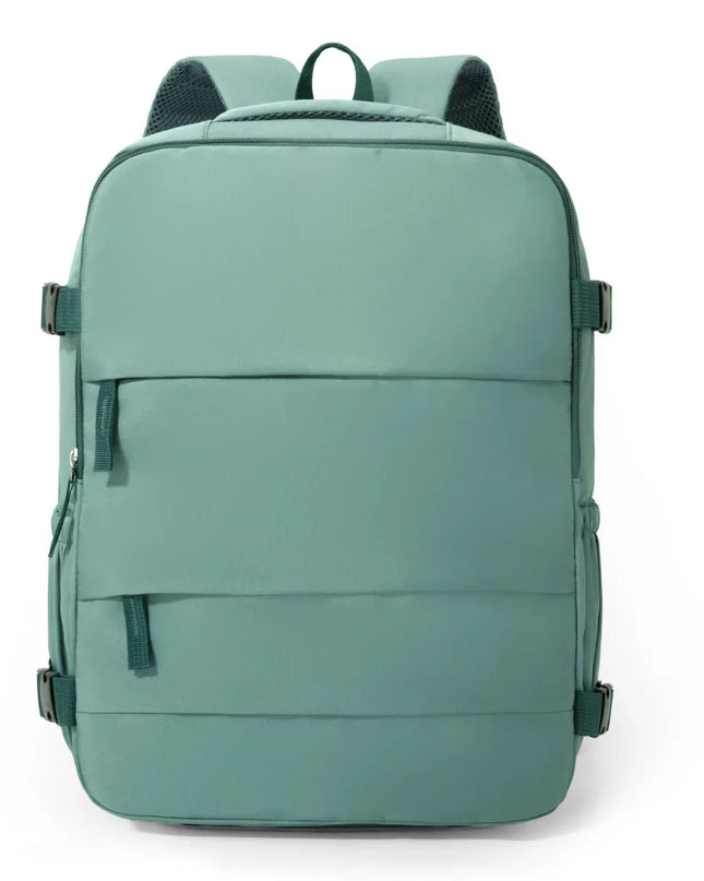 Zweiteiliger Damen-Rucksack creme und braun
