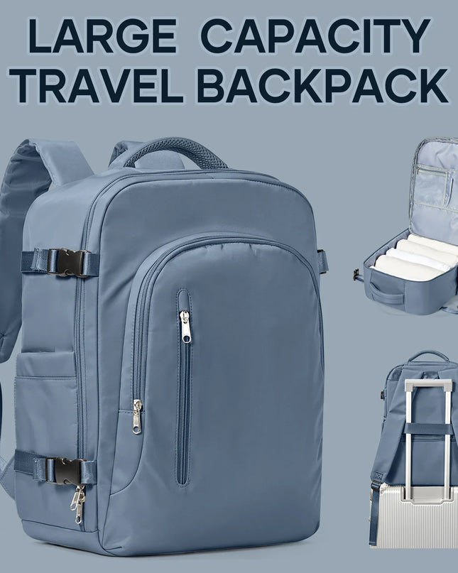 Grosser Damen Reise-Rucksack mit Trolley