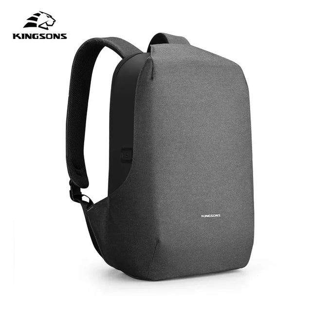 Nahtloser Anti-Diebstahl Rucksack grau