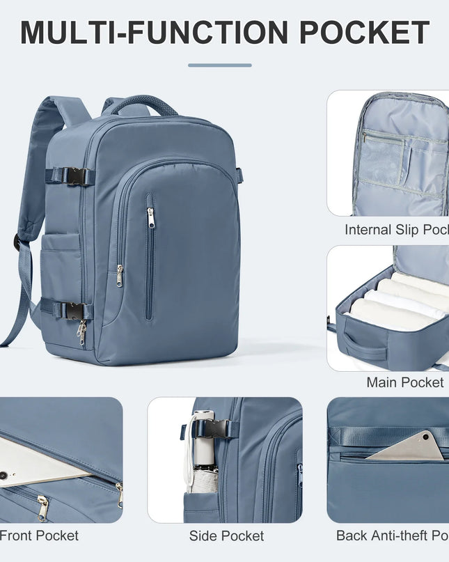 Grosser Damen Reise-Rucksack mit Trolley