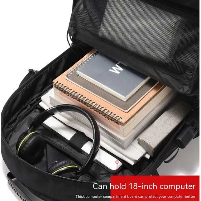 Grosser Rucksack Schuhfach und Organizer
