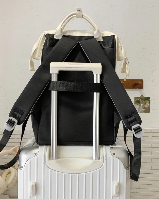 Campus-Rucksack Damen Set mit Geldbeutel