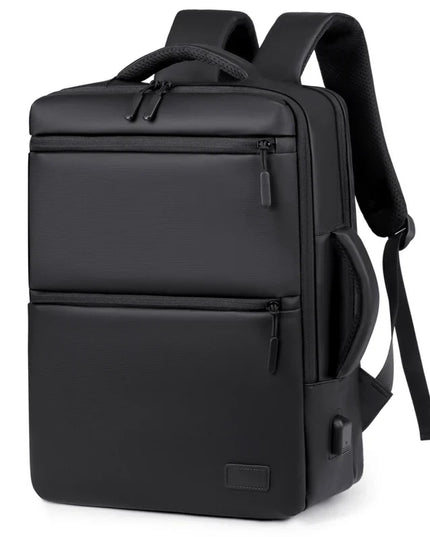 Mintgruener Business-Rucksack stossfest USB
