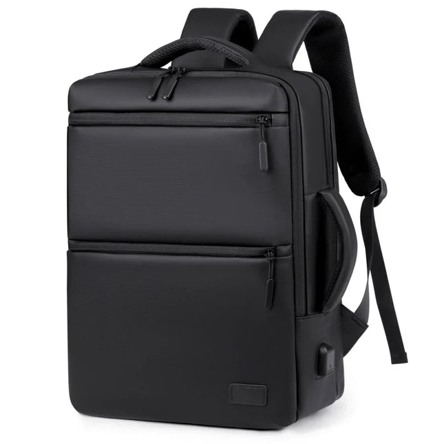 Mintgruener Business-Rucksack stossfest USB
