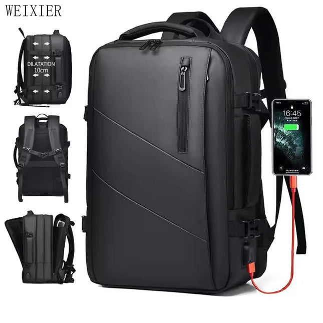 Laptop Rucksack 16 Zoll – Weixier Business Rucksack mit USB
