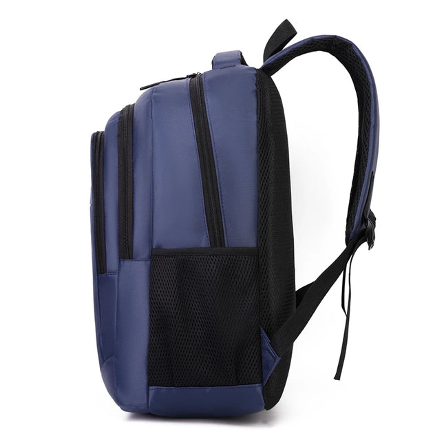 Klassischer Rucksack 15 Zoll schwarz