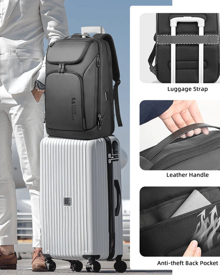 Laptop Rucksack 17 Zoll Business – HK Travel Business Backpack