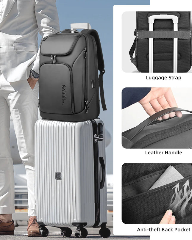Laptop Rucksack 17 Zoll Business – HK Travel Business Backpack