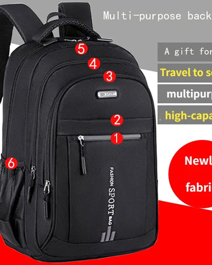 Rosa Campus-Rucksack Damen leicht
