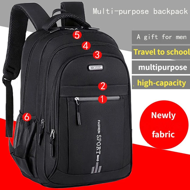 Rosa Campus-Rucksack Damen leicht