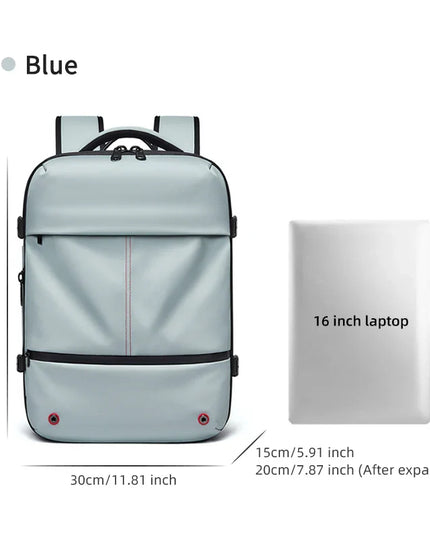 Reise-Rucksack 16 Zoll mit Vakuumfach