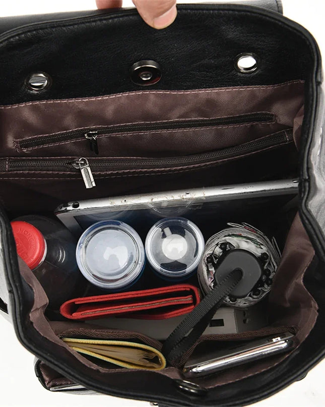 Eleganter Damen-Rucksack Muster mit Quaste