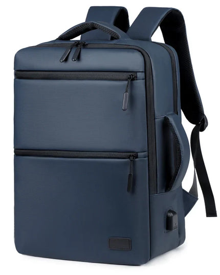 Mintgruener Business-Rucksack stossfest USB
