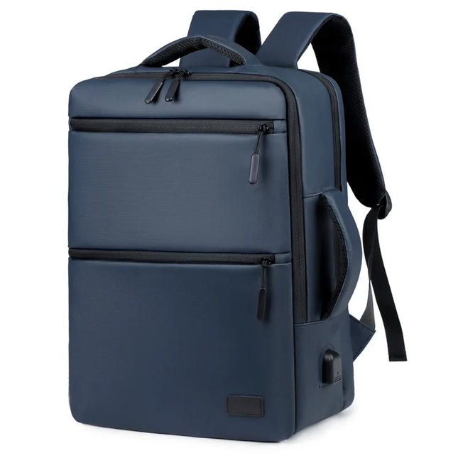 Mintgruener Business-Rucksack stossfest USB