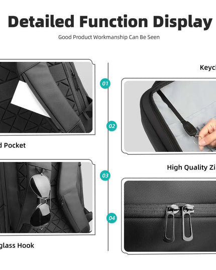 Laptop Rucksack für Herren – Heroic Knight Business Travel