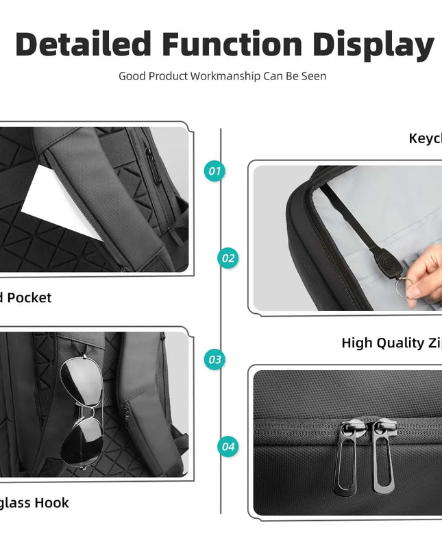 Laptop Rucksack für Herren – Heroic Knight Business Travel