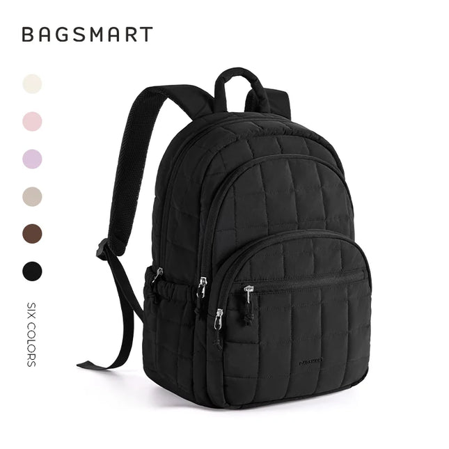 Gesteppter Rucksack Damen 15.6 Zoll
