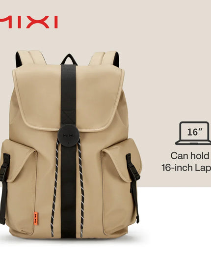 Laptop Rucksack 17 Zoll – Mixi Wasserdichter Rucksack für Damen & Herren