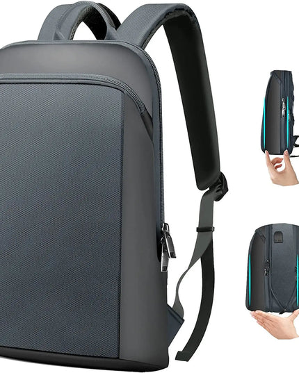 Slim Rucksack erweiterbar Anti-Diebstahl