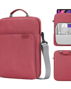 9.7 - 11 inch / wine red
