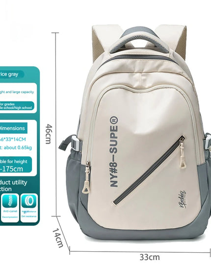 Streetstyle-Rucksack 16 Zoll unisex leicht