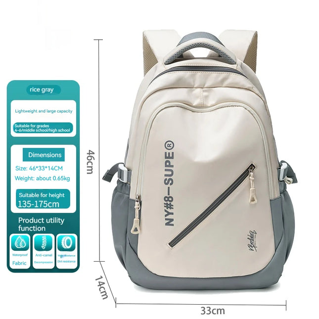 Streetstyle-Rucksack 16 Zoll unisex leicht