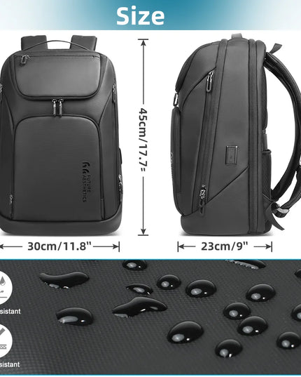 Moderner Business-Rucksack 17.3 Zoll gross