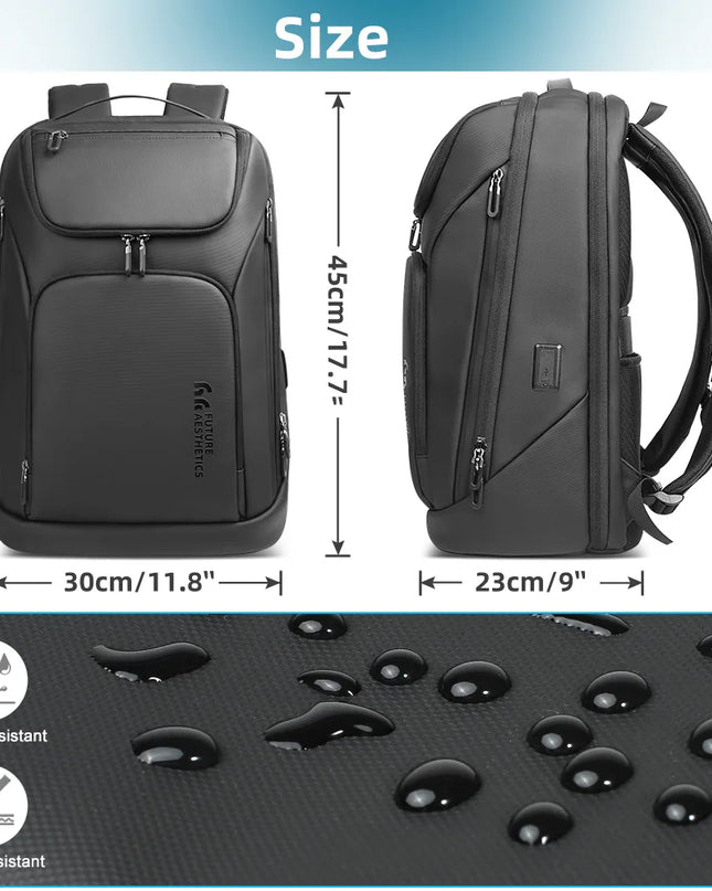 Moderner Business-Rucksack 17.3 Zoll gross