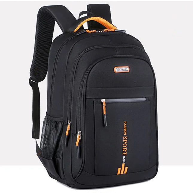 Slim Rucksack Herren mit USB und Fächern