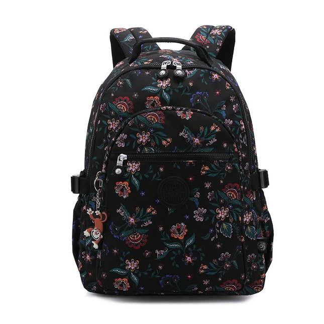 Bunter Schulrucksack mit Buchstaben 16 Zoll