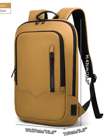 Farbiger Rucksack 15 Zoll in Gelb und mehr