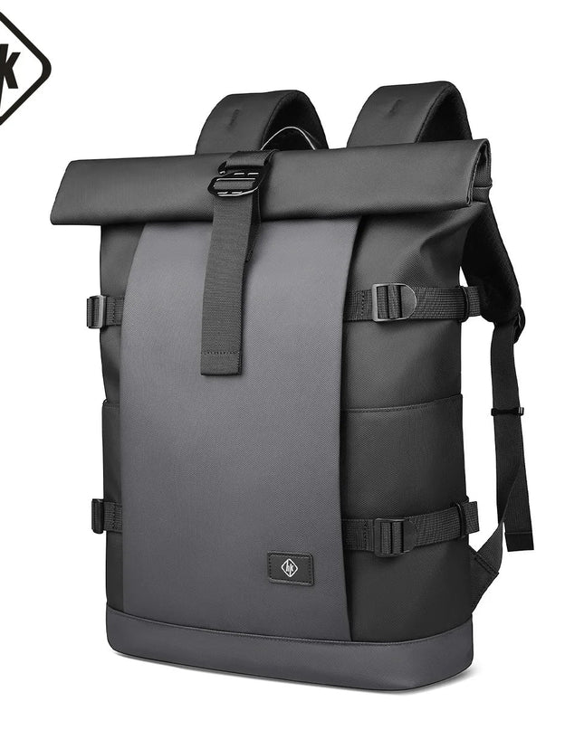Laptop Rucksack: Wasserdichter Rolltop für 17 Zoll Laptops