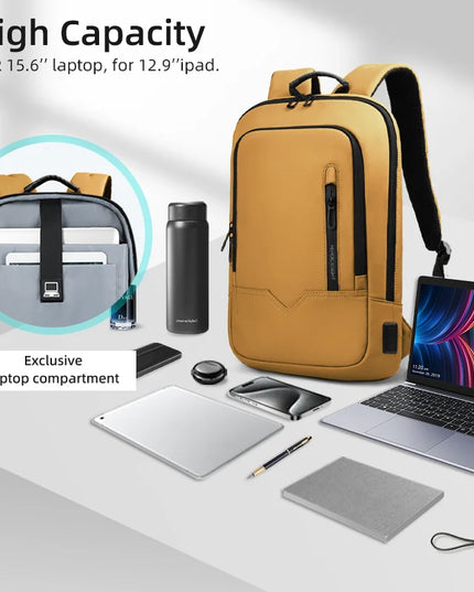 Farbiger Rucksack 15 Zoll in Gelb und mehr