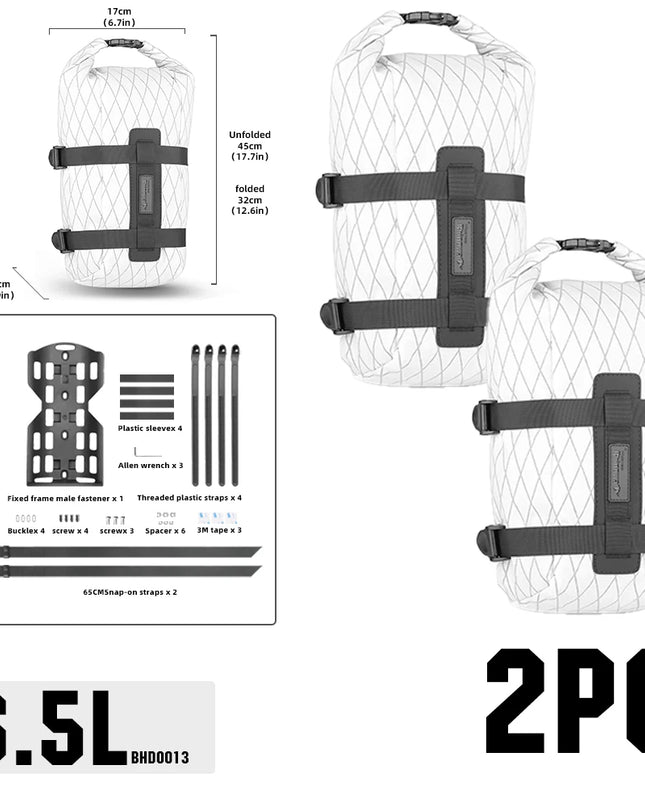 Leichter Fahrrad-Rucksack Pendler Nylon Uni