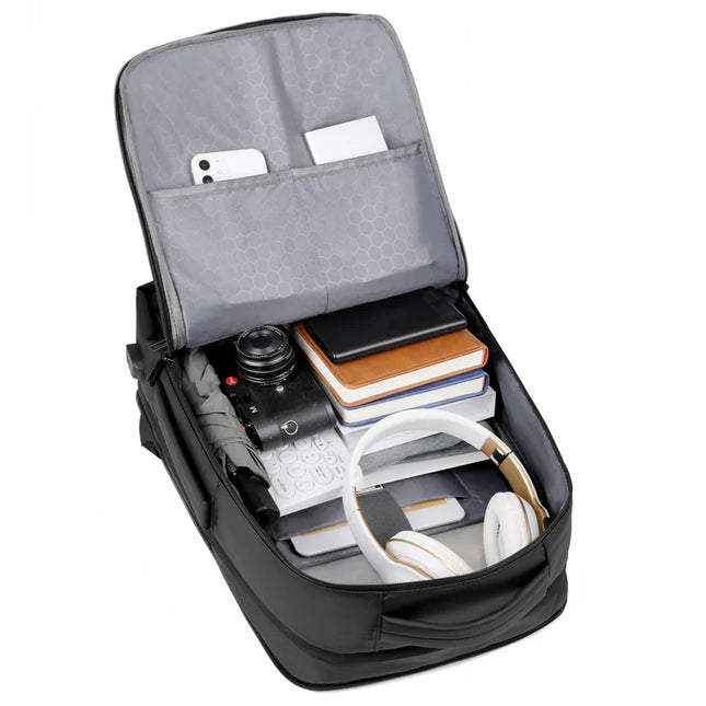 Ultra-Clean Business-Rucksack grau PU 15"
