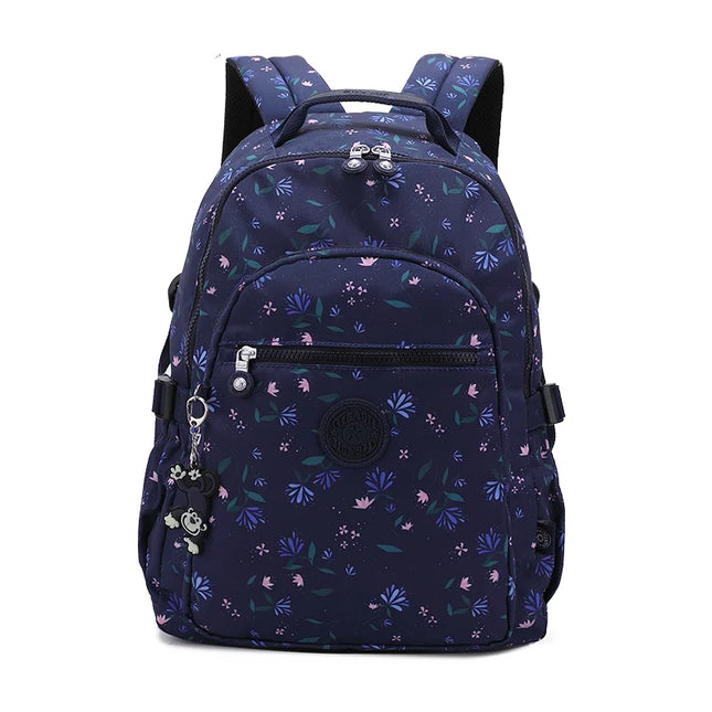 Bunter Schulrucksack mit Buchstaben 16 Zoll