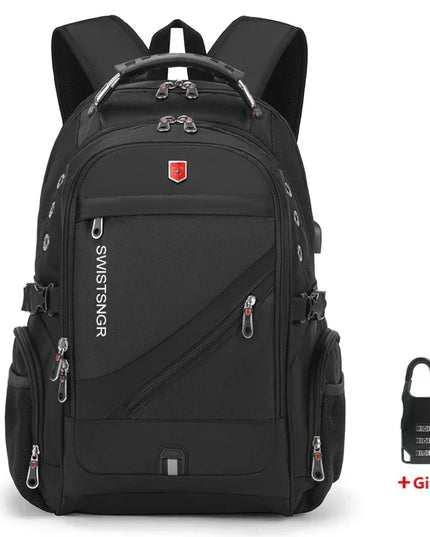 Swiss Rucksack gross 15-17 Zoll Schloss USB