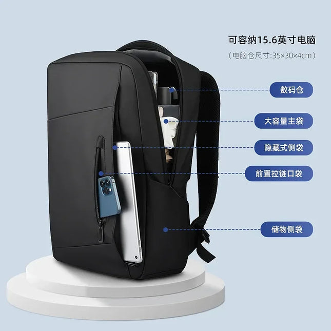 Hochwertig Rucksack schwarz 15.6 Zoll